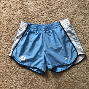 Tar Heel UNC Chapel Hill Nike Dry Fit Shorts